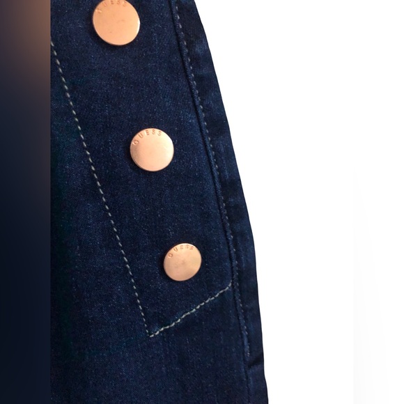 Guess Eco Faye Sailor Flared side button lefty indigo jeans
size 28x32 brand new - Picture 9 of 17